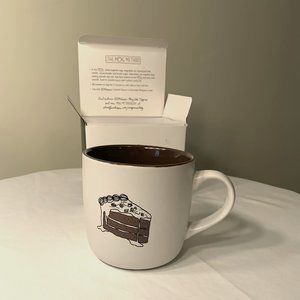 New -About Face Designs RECIPease coffee mug. Better Than Sex Mug Cake 15.5 oz